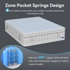 Sailvan 13 Inch Gel Memory Foam Hybrid Mattress with Copper Ion Fabric Pocket Spring Mattress - 4 of 4