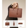 Laptop Tote Bag for Women, Office Work Bag Briefcase fit for 15.6 inch Laptop - 2 of 4