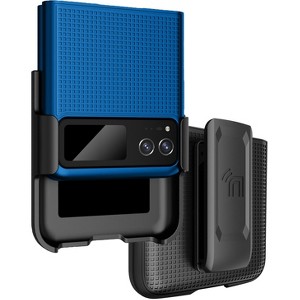 Nakedcellphone Combo for Motorola RAZR 2023 (aka RAZR 40) - Slim Case and Belt Clip Holster - 1 of 4