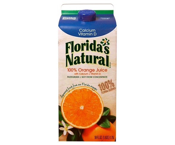 Florida's Natural Premium Calcium & Vitamin D No Pulp Orange Juice - 59 fl oz