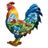MasterPieces 500 Piece Shaped Jigsaw Puzzle - The Rooster's Song - 20.86"x25.39" - 3 of 4