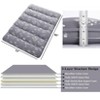 Futon Mattress, Japanese Twin Size - Floral Pattern Floor Mattress for Tatami, Sleeping Pad, Camping Travel - 2 of 4