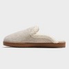 dluxe by dearfoams Women's Maci Felted Scuff Slippers - 2 of 4