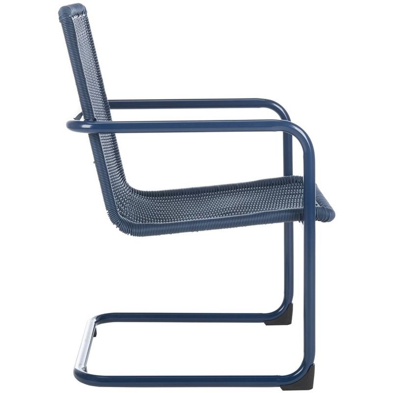Hutton Chair (Set of 2) - Navy - Safavieh., 5 of 10