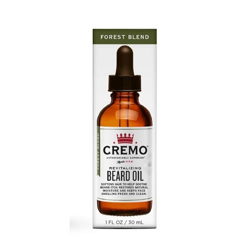 cremo forest blend revitalizing beard oil 1 fl oz target cremo forest blend revitalizing beard oil 1 fl oz