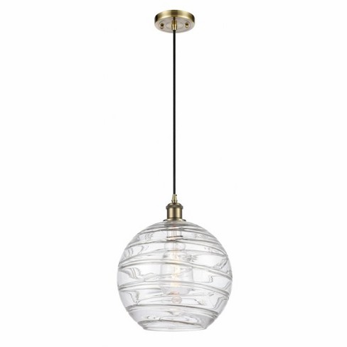 Innovations Lighting Athens Deco Swirl 1 - Light Pendant in  Antique Brass - image 1 of 1