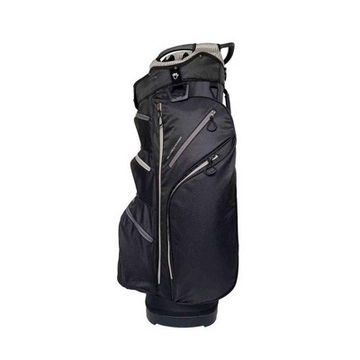 Tour Trek Golf 400 Series Deluxe Golfers Cart Bag 15-Way - Black / Grey