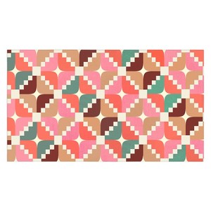 Showmemars Winter Retro Quilt Pattern Tablecloth -Deny Designs - 1 of 3