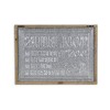 Cheung's Ronan Galvanized "Tool Rules" Wall Sign - 4 of 4