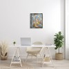 Stupell Industries Modern Blue Brushed Sitting Nude Floating Frame Canvas Art, Gray, 17" x 21" - 3 of 4