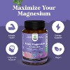 Triple Magnesium Complex, High Absorption Magnesium Taurate & Glycinate Malate Magnesium Blend for Sleep, Muscle, Bone, & Mood, Nature's Craft, 90ct - 2 of 4