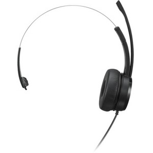 Lenovo 100 Mono USB Headset - Mono - USB Type A - Wired - 32 Ohm - 20 Hz to 20 kHz - Over-the-head - Monaural - Supra-aural - 5.91 ft Cable - 1 of 4