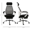 Ergonomic High Back Mesh Office Chair Swivel Reclining Computer Desk Chair with Retractable Footrest, Headrest - 3 of 4