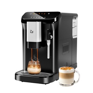 GustoWave 20 BAR Automatic Espresso Machine with Grinder & Manual Milk Frother, 1.5L Water Tank - 1 of 4