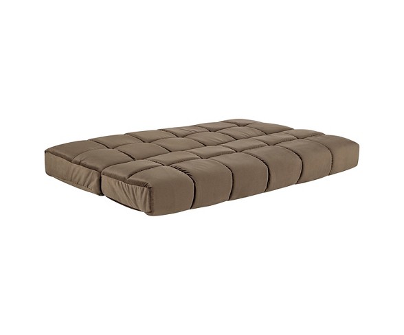 8&#34; Queen Quilt Pillowtop Futon Mattress Ash - Sofas 2 Go