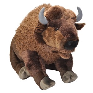 Wild Republic Cuddlekins Jumbo Bison Stuffed Animal, 30 Inches - 1 of 1