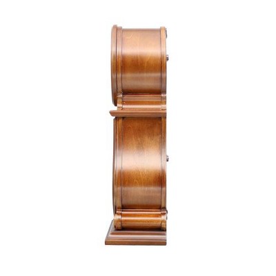 Seiko Albany Brown Wood Quartz Pendulum Mantel Clock