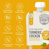 Serenity Kids Turmeric Chicken with Organic Vegetables, Herbs & Bone Broth Baby Food Pouch - 3.5oz - 3 of 4