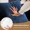 TIRAMISUBEST Double-Seat Compression Sofa-Chenille Fabric with Full Sponge Cushions & 2 Pillows for Living Room, Apartment, or Office - 4 of 4