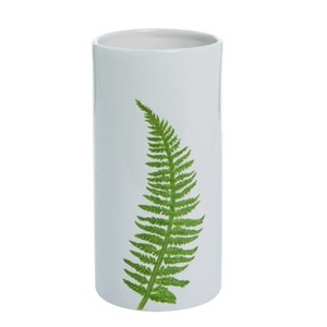 Transpac Multicolor Spring Single Fern Leaf Vase Dolomite 7.75 in. - 1 of 2