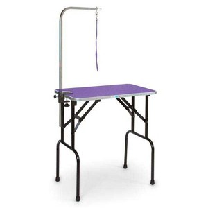 Master Equipment Groom Table w/36In Arm 36x24In Pur - 1 of 3