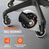 VEVOR Office Chair Wheels, Set of 5, 3 inch Caster Wheels Replacement, Heavy Duty Computer Gaming Desk Casters with 130 lbs Load Capacity, Black - 3 of 4