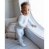 MiniMoi Baby "Mon Etoile" Cotton Rich Pointelle Footie - 2 of 3