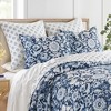 Laure Indigo Euro Sham Set of 2 - Levtex Home - 2 of 3