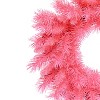 Puleo 9'x10" Artificial Pink Round Valley Pine Garland - 3 of 4