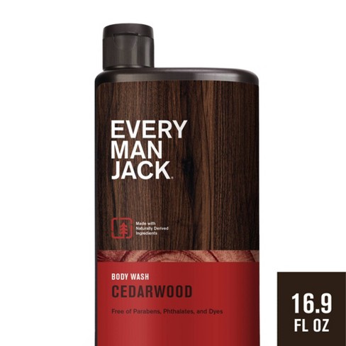 Every Man Jack Cedarwood Hydrating Men's Body Wash - 16.9 fl oz - image 1 of 4