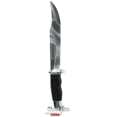 Cuchillo Ghost Face Chrome Bowie Knife Original Halloween | Envío Gratis