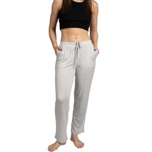 Rae Dunn Women's Tapered Leg Drawstring Pajama Pants with Pockets and Cute Graphic Text - 1 of 4