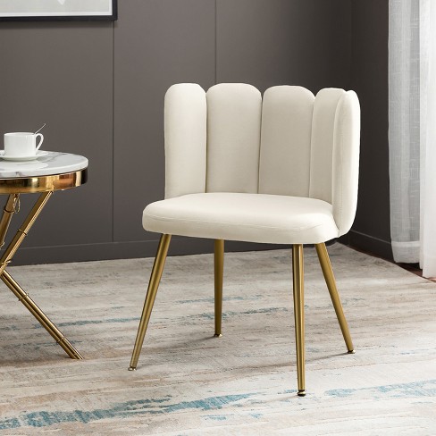 Shell discount vanity chair