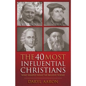The 40 Most Influential Christians - by  Daryl Aaron (Paperback) - 1 of 1
