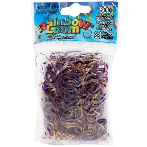 Rainbow Loom:  Persian Purple Rubber Bands, Ages 7+ - 1 of 4