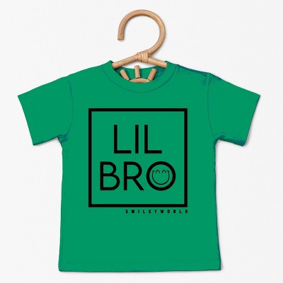 The Juniper Shop SmileyWorld Lil Bro Square Toddler Short Sleeve Tee