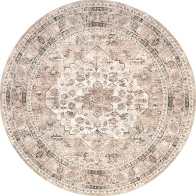 Nuloom Davi Faded Spill Proof Treated Pet Friendly Premium Machine Washable Area Rug