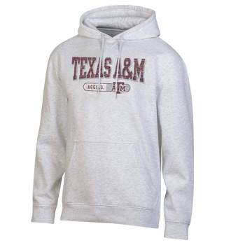 NCAA Texas A&M Aggies Gray Fleece Hooded Sweatshirt