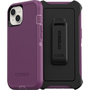 OtterBox DEFENDER SERIES case for iPhone 13 - Happy Purple (77-85438) - Refurbished - 1 of 2