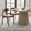 Pierre Walnut Dining Chairs (Set of 2) – Sculptural Mid-Century Modern Solid Wood Chairs in Rich Walnut - 2 of 4