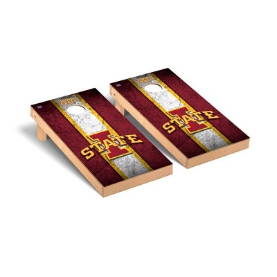 NCAA Iowa State Cyclones Premium Cornhole Board Vintage Version