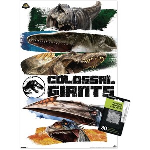 Trends International Jurassic World: Rebirth (2025) - Colossal Giants Unframed Wall Poster Prints - 1 of 4