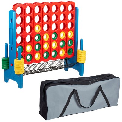 ECR4Kids Jumbo 4-To-Score with Mesh Net and Carry Bag, Assorted, 1