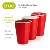 True Red Party Cups, Disposable Cups, Drink Cups - 2 of 4