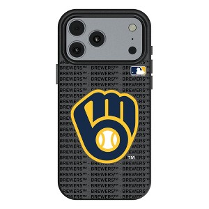 MLB National League Teams Text Backdrop MagSafe Compatible Cell Phone Case for Apple iPhone 17 Series - 1 of 4