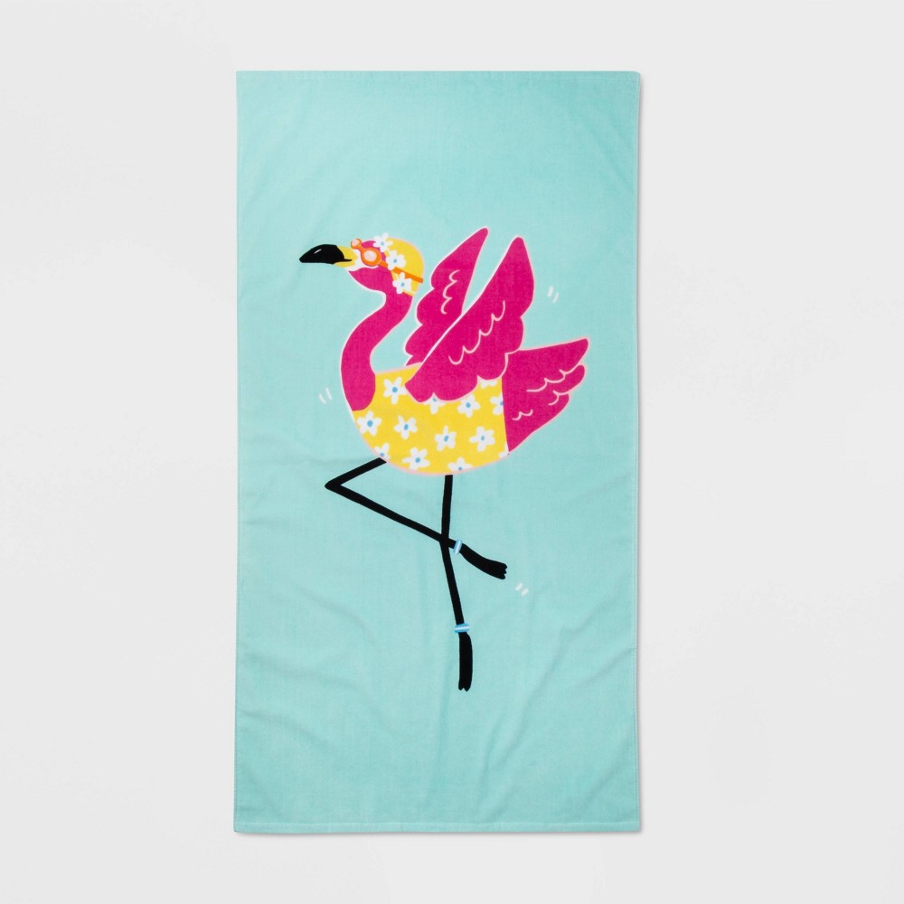 Dancing Flaming Printed Beach Towel - Sun Squad
