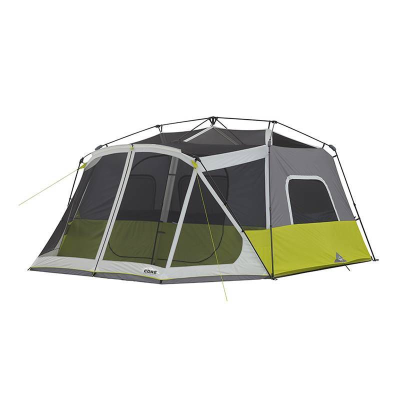 Core Equipment 10 Person Instant Cabin Tent with Screen Room - Green, 2 of 10