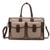 MKF Collection Genevieve Color Block Vegan Leather Women’s Duffle Bag by Mia K - 2 of 4