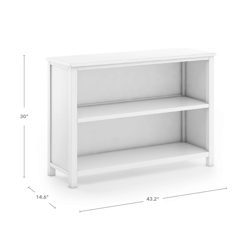 Guidecraft Kids' Deluxe Taiga 2 Shelf Bookshelf: Children's Adjustable Open Toy Storage Organizer, Bedroom Shelving For Books and Toys, 5 of 6