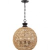 Quoizel Lighting Casablanca 3 - Light Pendant in  Palladian Bronze - 4 of 4